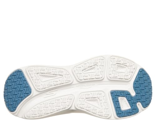 Detalle 2 de Skechers Donna Max Cushioning Endeavour Canova Trainers – Blue Synthetic/Orange Trim, 41 EU