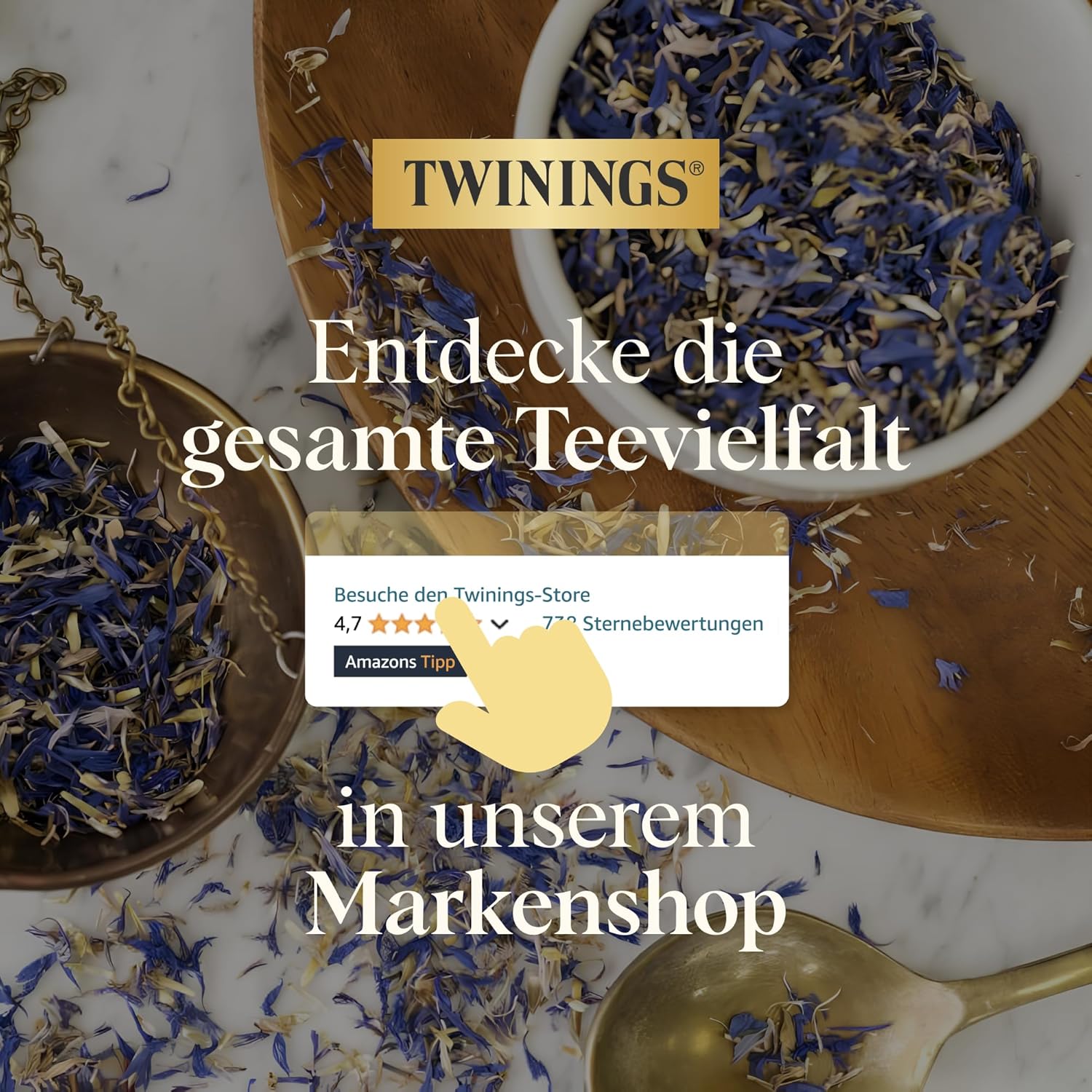 Thumbnail 6 de Twinings Refreshing Fruit Infusion Früchtetee im Beutel mit Moosbeere, Granatapfel & Erdbeere (50 Teebeutel, 100 g)