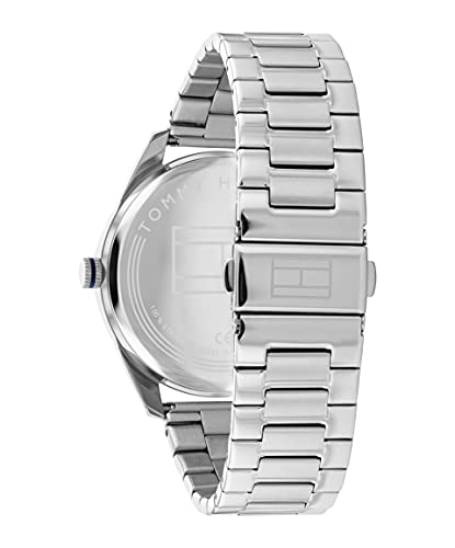 Thumbnail 2 de Tommy Hilfiger Montre Analogique Quartz pour Homme – Bracelet Acier Inoxydable Argenté, 1710455