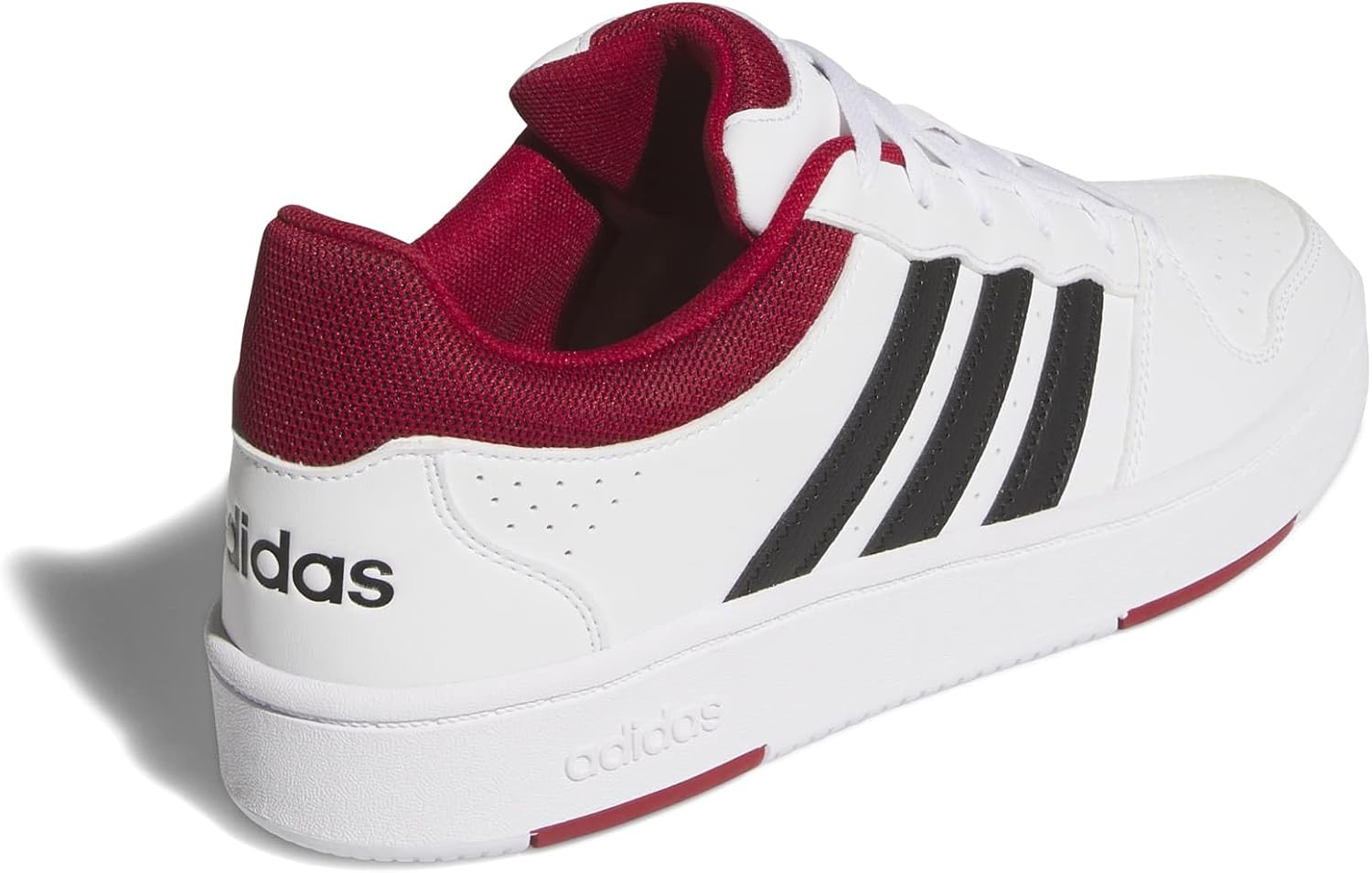 Thumbnail 4 de adidas Men's Hoops Classic Shoes (FTWR White/Team Victory Red/Core Black) – 9 UK