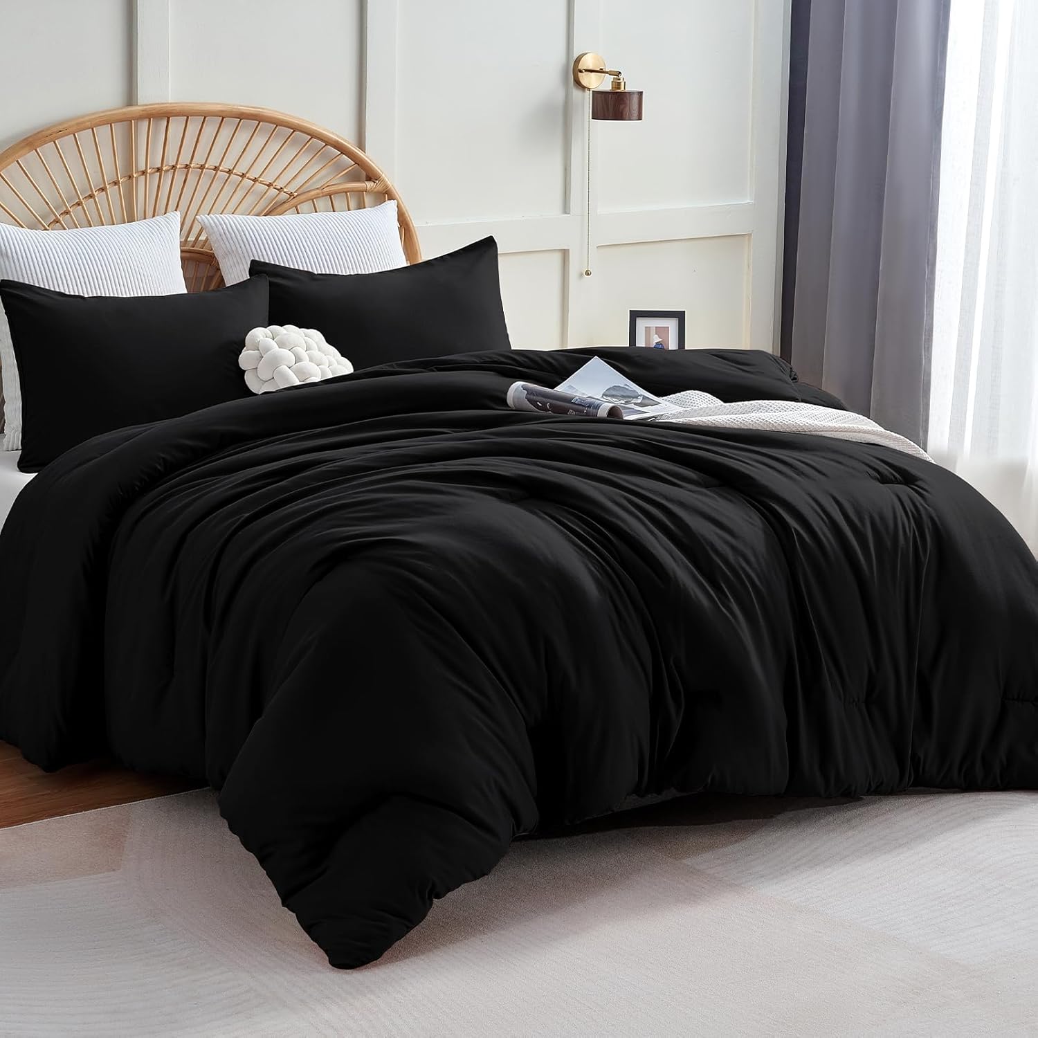 CozyLux King Comforter Set 102x90