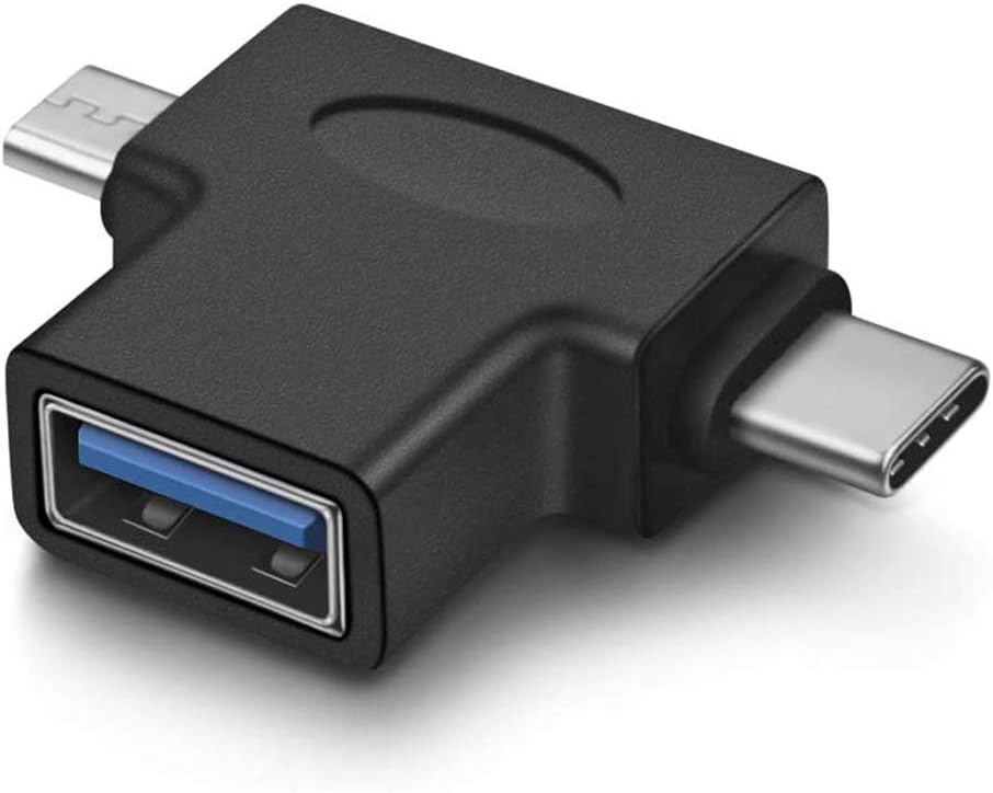 Thumbnail 1 de VMOJO 2-in-1 OTG Adapter (USB-C/Micro-USB auf USB-A 3.0) für Android & Tablets/PC – 2 Stück