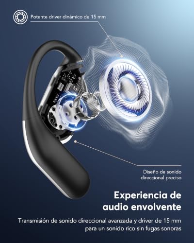 Detalle de Xoruezls AI Auriculares Traductor en Tiempo Real con Pantalla LCD (198 idiomas)