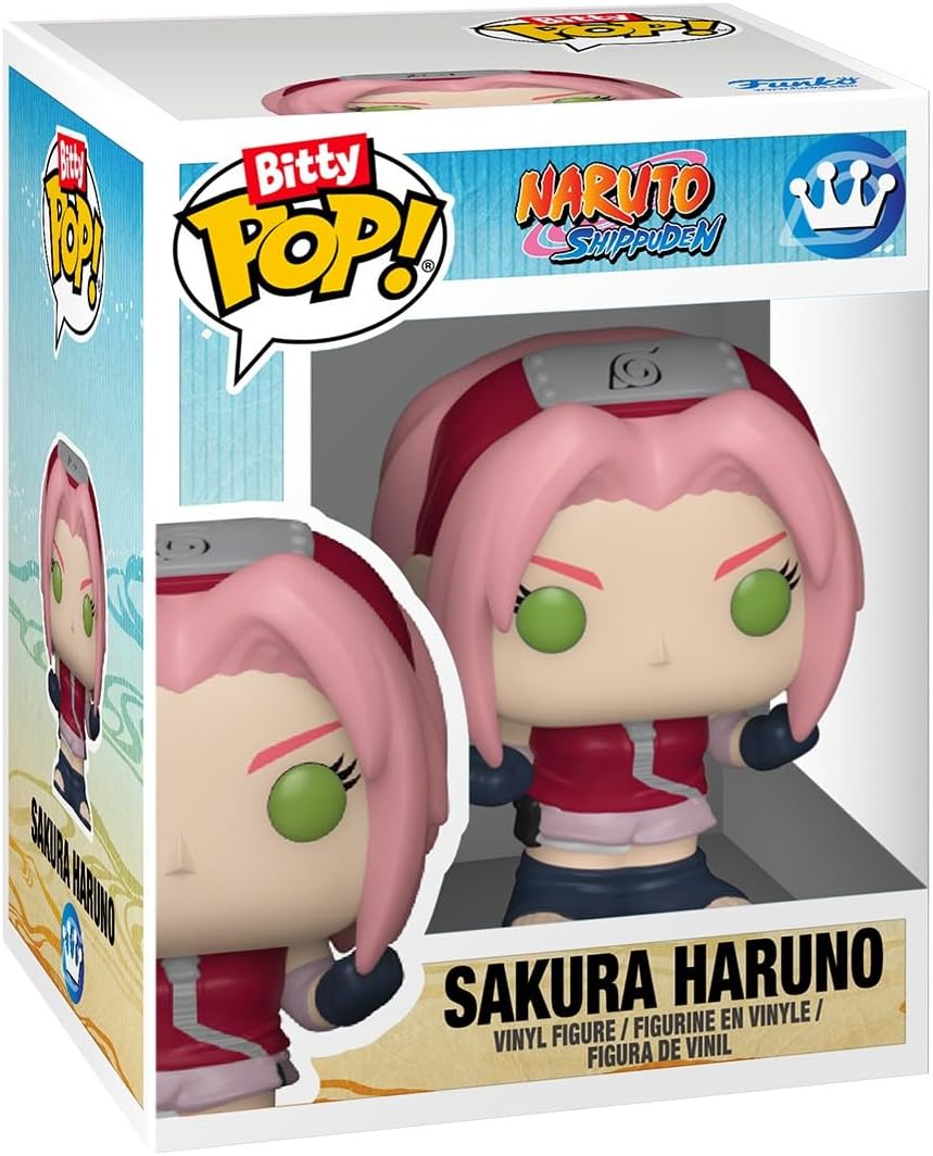 Detalle de Funko Pop! Bitty NARUTO - 疾風伝 - カカシ・サクラ・サスケのミニフィギュアと積み重ね可能な棚