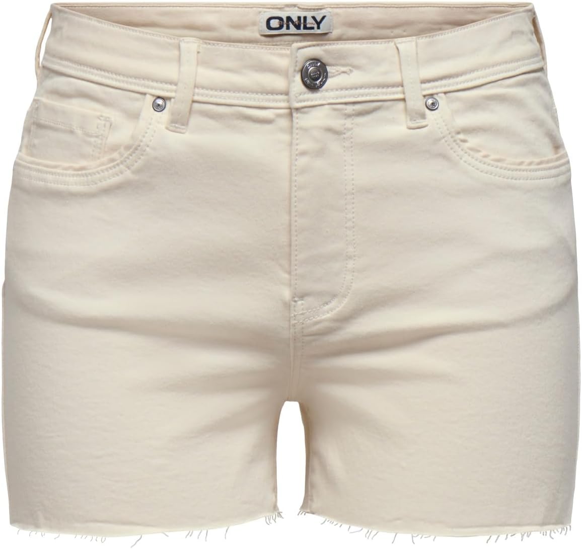 Thumbnail 6 de ONLY Jeans-Shorts ONLWAUW – Mittlere Taille, normal geschnitten, Denim