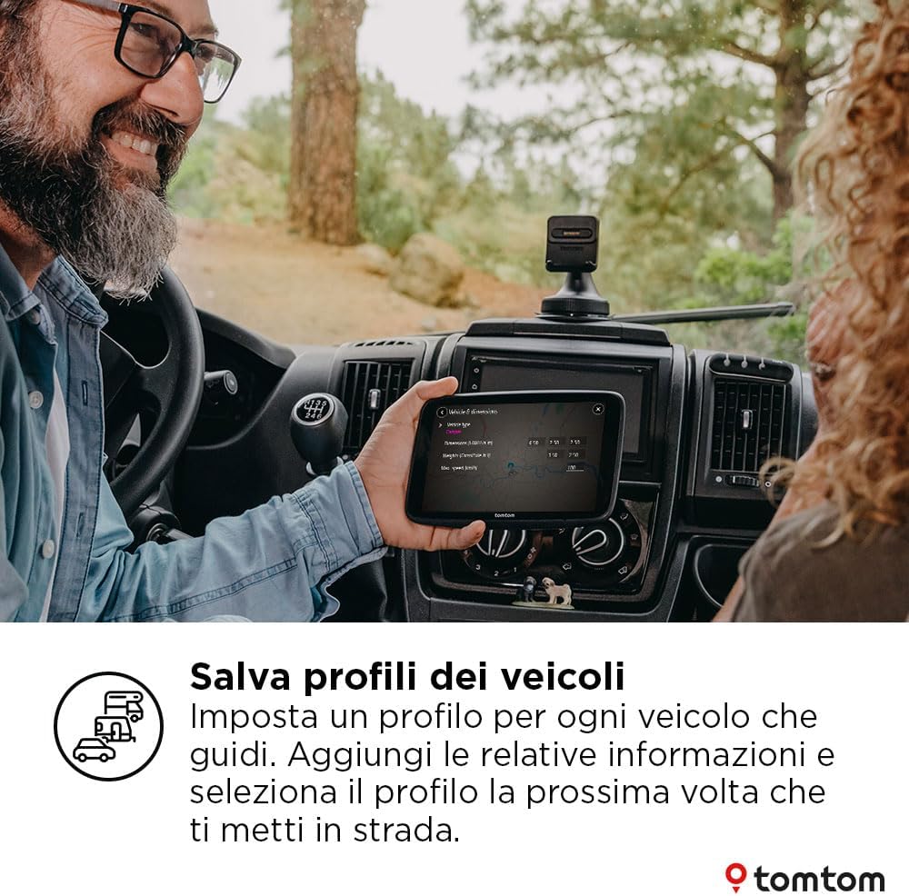 Thumbnail 5 de TomTom GO Camper Max Premium Pack: navigatore 7” per camper e roulotte