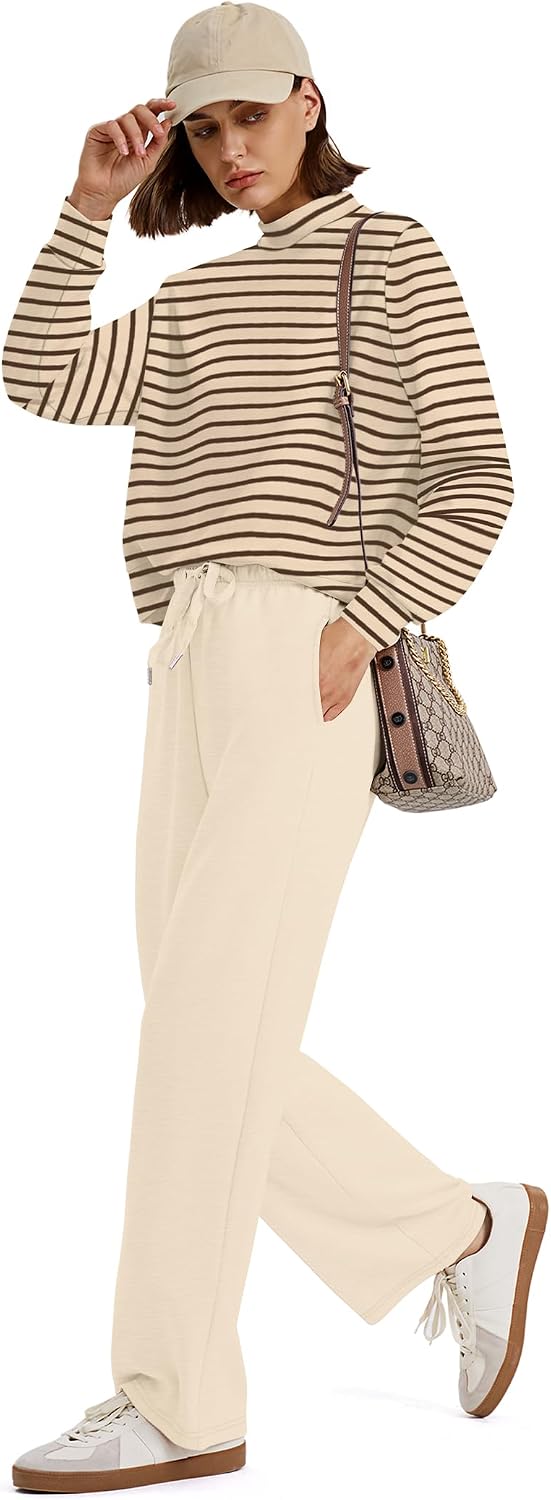 Detalle de Sampeel Women's Two-Piece Set with Mock Neck