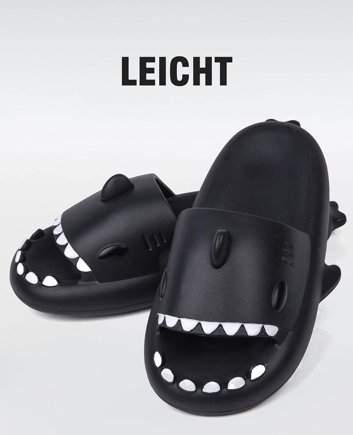 Detalle de SAGUARO Ciabatte Unisex: Pantofole Squalo EVA Antiscivolo per Mare, Piscina e Casa