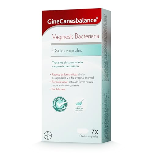 Detalle de GineCanesbalance® óvulos vaginales para la vaginosis bacteriana, 7 unidades
