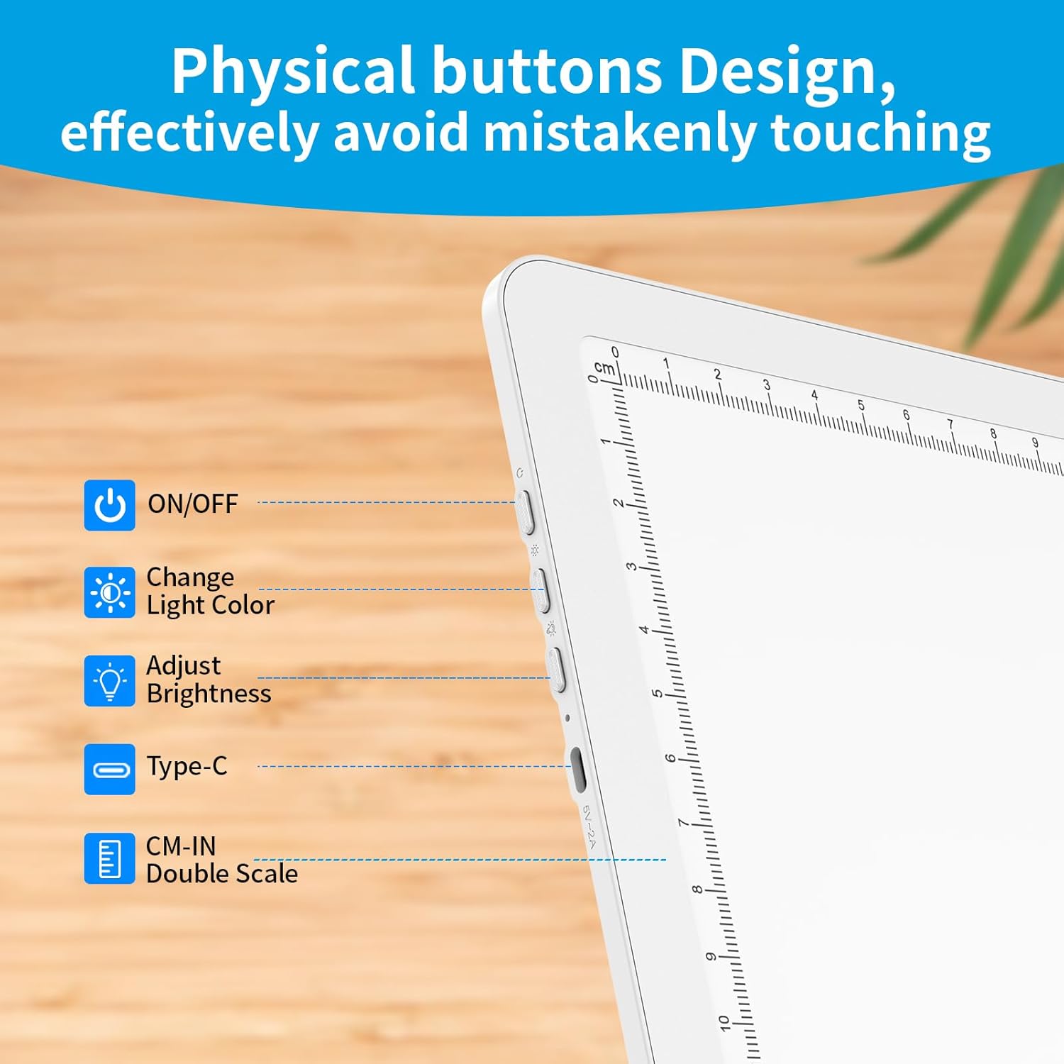 Thumbnail 2 de Phylosal Magnetic A3 Light Pad (A3) – super bright light box for tracing, drawing & diamond art