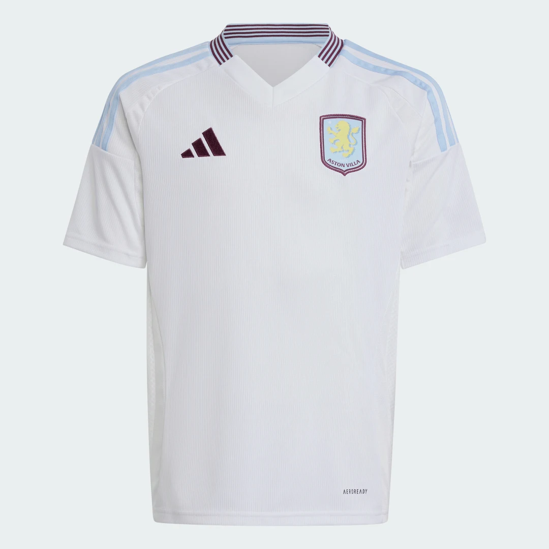 Detalle de Aston Villa FC Camiseta Segunda Equipación 24/25 🏟