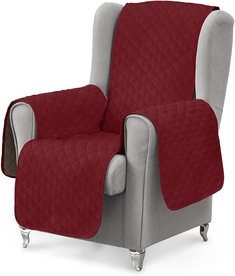 textil-home Copripoltrona LUKA 55 cm rosso