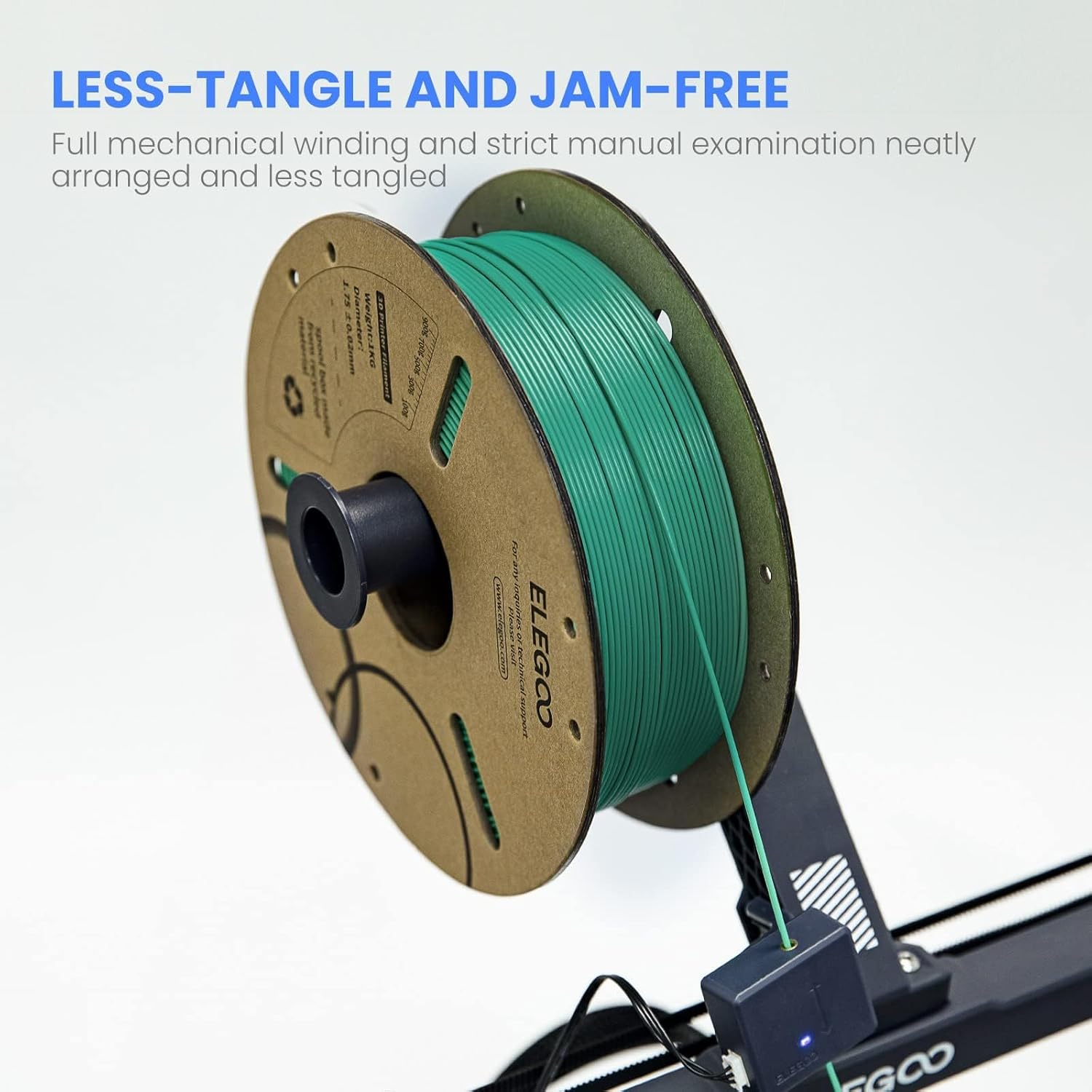 Thumbnail 3 de ELEGOO PLA Filament 2KG Black