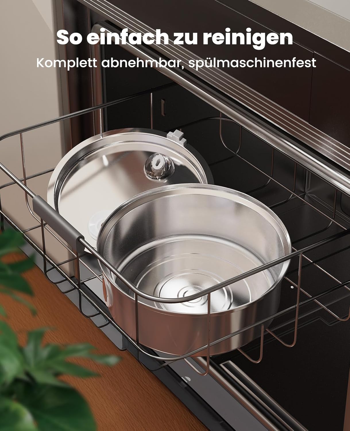 Detalle 2 de oneisall 7L Trinkbrunnen für Hunde mit LED