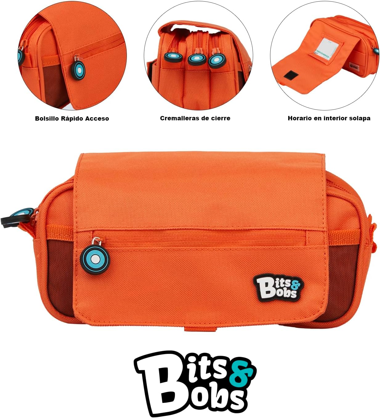 Thumbnail 3 de Grafoplás Estuche Tres Compartimentos 23x10x10 cm 🖍