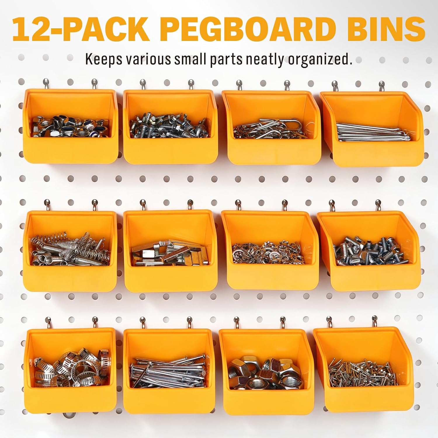 Thumbnail 6 de ELEAD 70223 301-Piece Pegboard Hooks Kit with Bins for 1/8- and 1/4-Inch Boards