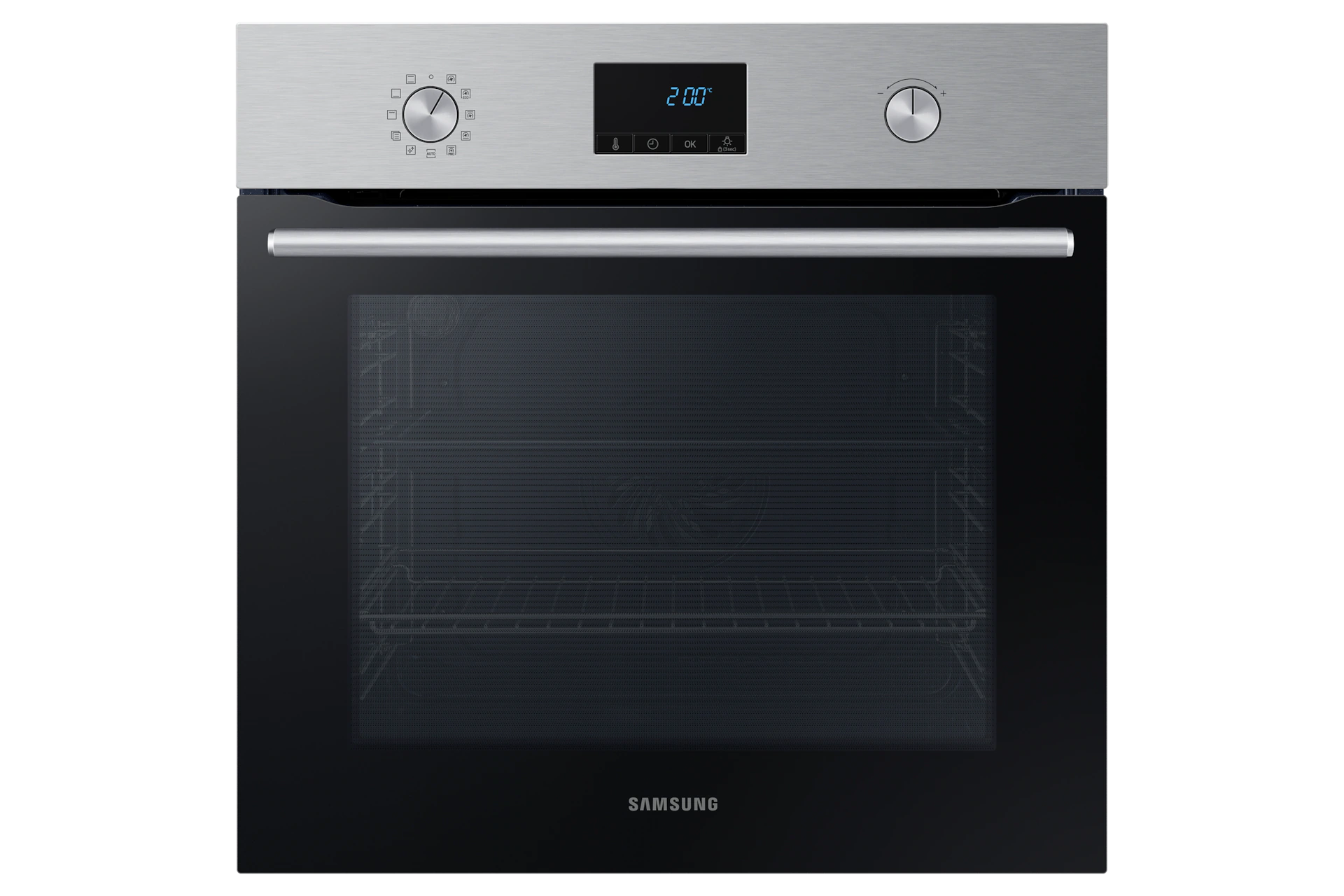 Detalle de Samsung NV68A1170BS Horno pirolítico 68 L