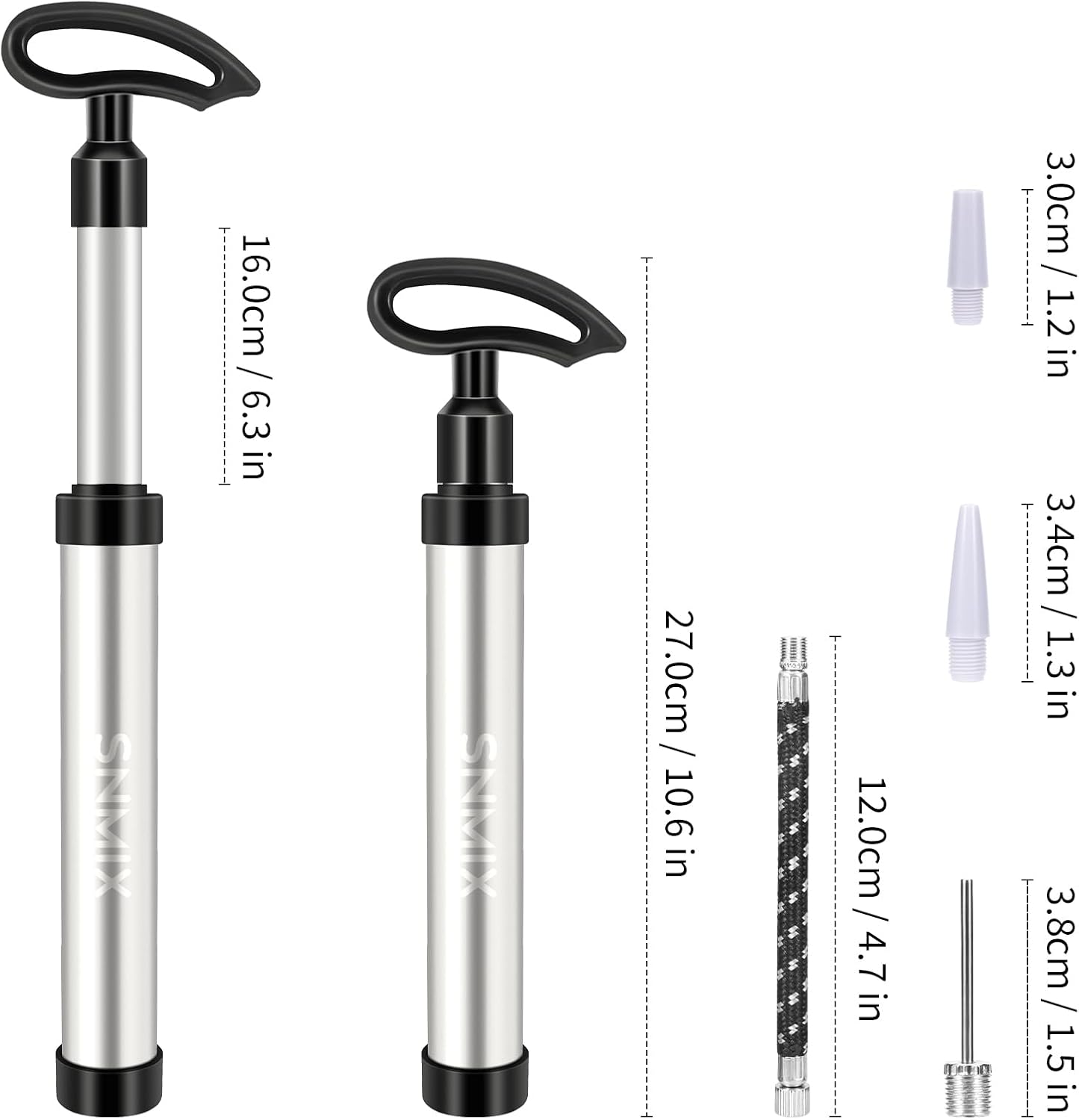 Thumbnail 2 de SNMIX Ball Pump Aluminium Alloy, Ergonomic