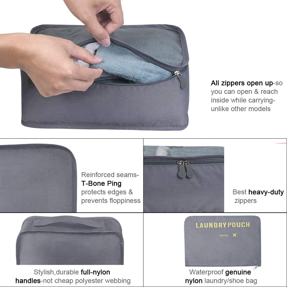 Detalle 2 de Vicloon Set Organizer per Valigie 8 in 1