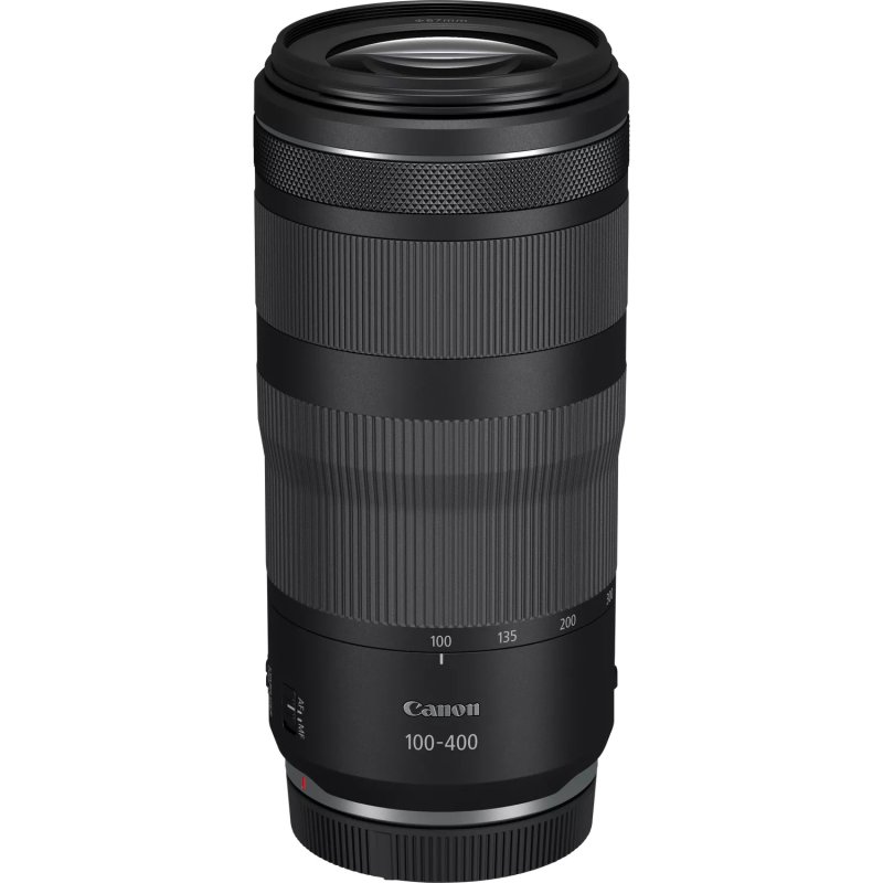 Detalle de Canon RF 100-400mm F5.6-8 IS USM: teleobjetivo versátil para EOS R