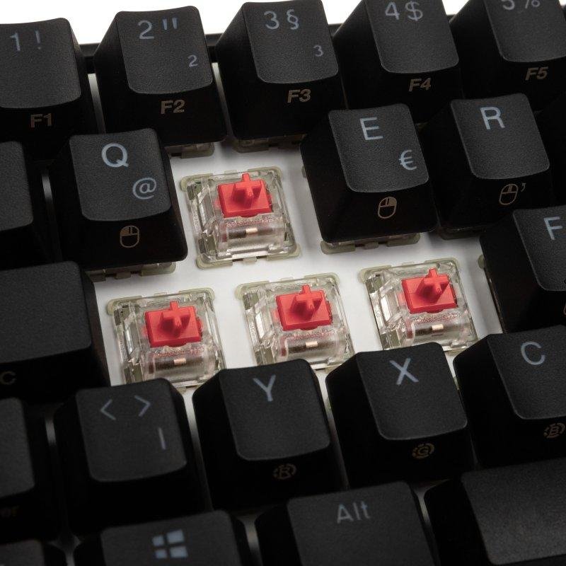 Thumbnail 1 de Teclado Ducky Mecha Pro SF: rendimiento mecánico compacto con MX Silent Red y RGB