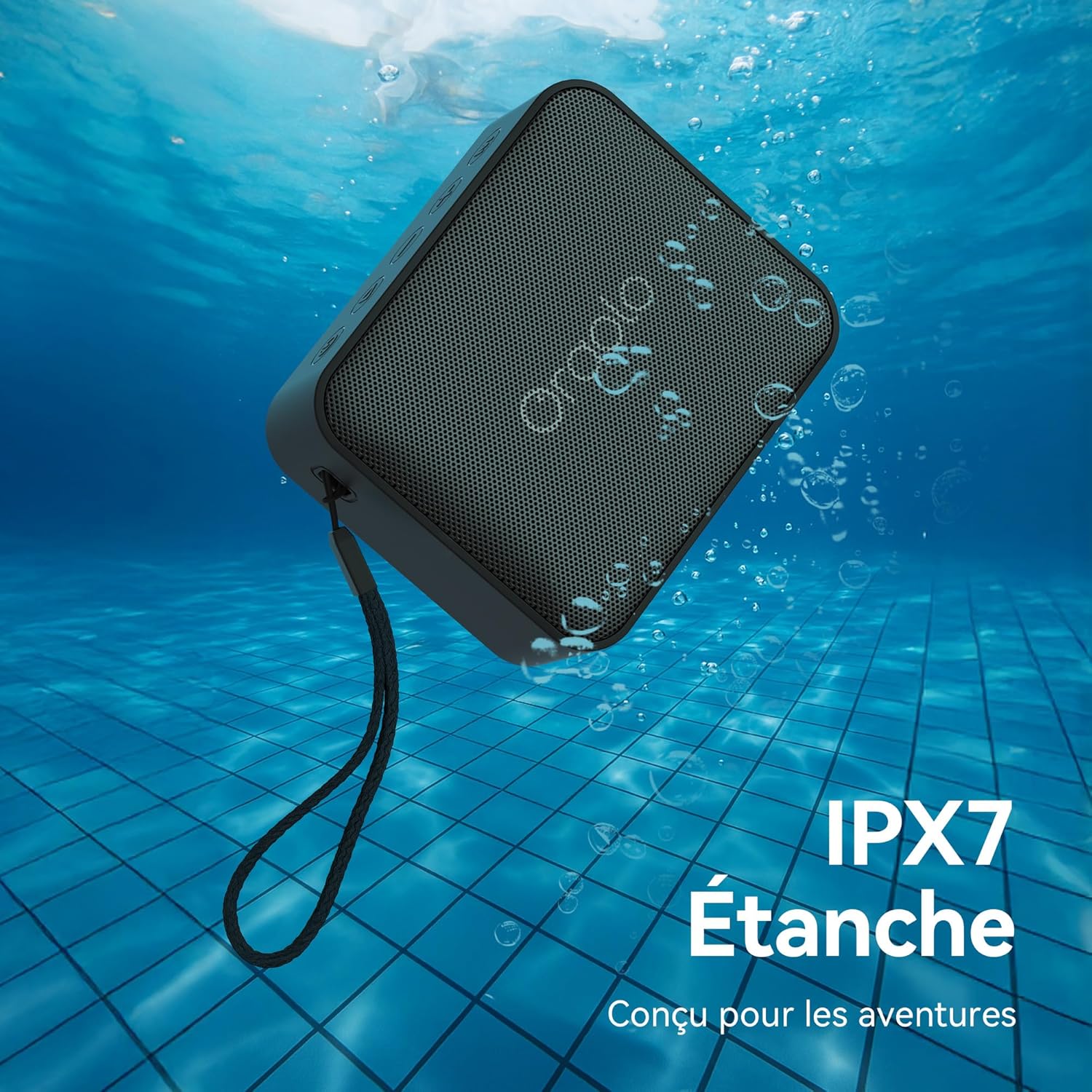 Thumbnail 1 de Oraolo mini Bluetooth Speaker (IPX7) with Bluetooth 5.4, TWS pairing, AUX & TF card