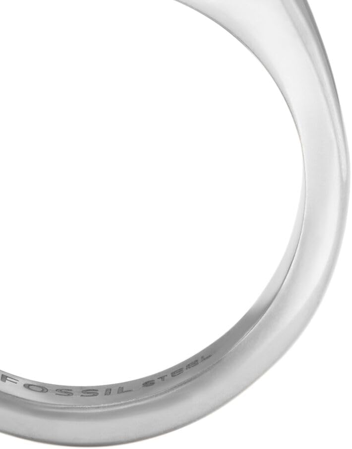 Thumbnail 5 de Fossil Bagues chevalières en acier inoxydable pour hommes