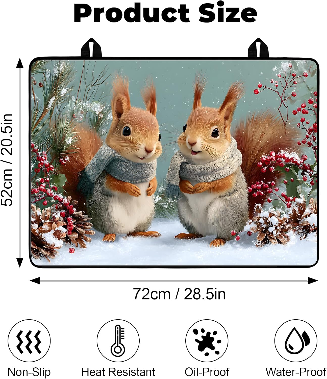Thumbnail 1 de BSFHH Electric Stove Cover, 28.5 x 20.5 Inches