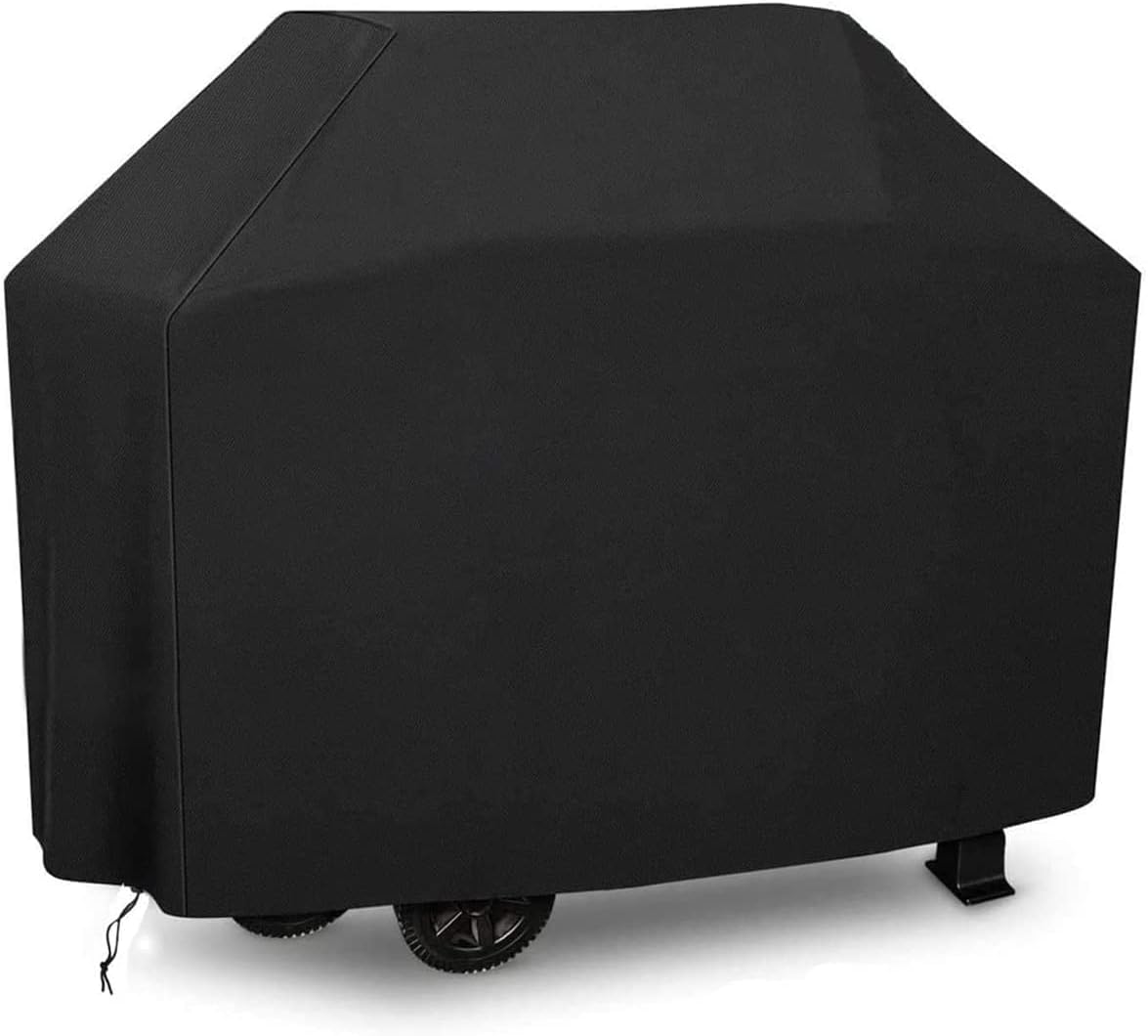 Detalle de Grill Abdeckhaube 147x61x122 cm: Wetterfest, 210D Oxford, staub- & regensicherer Grillschutz