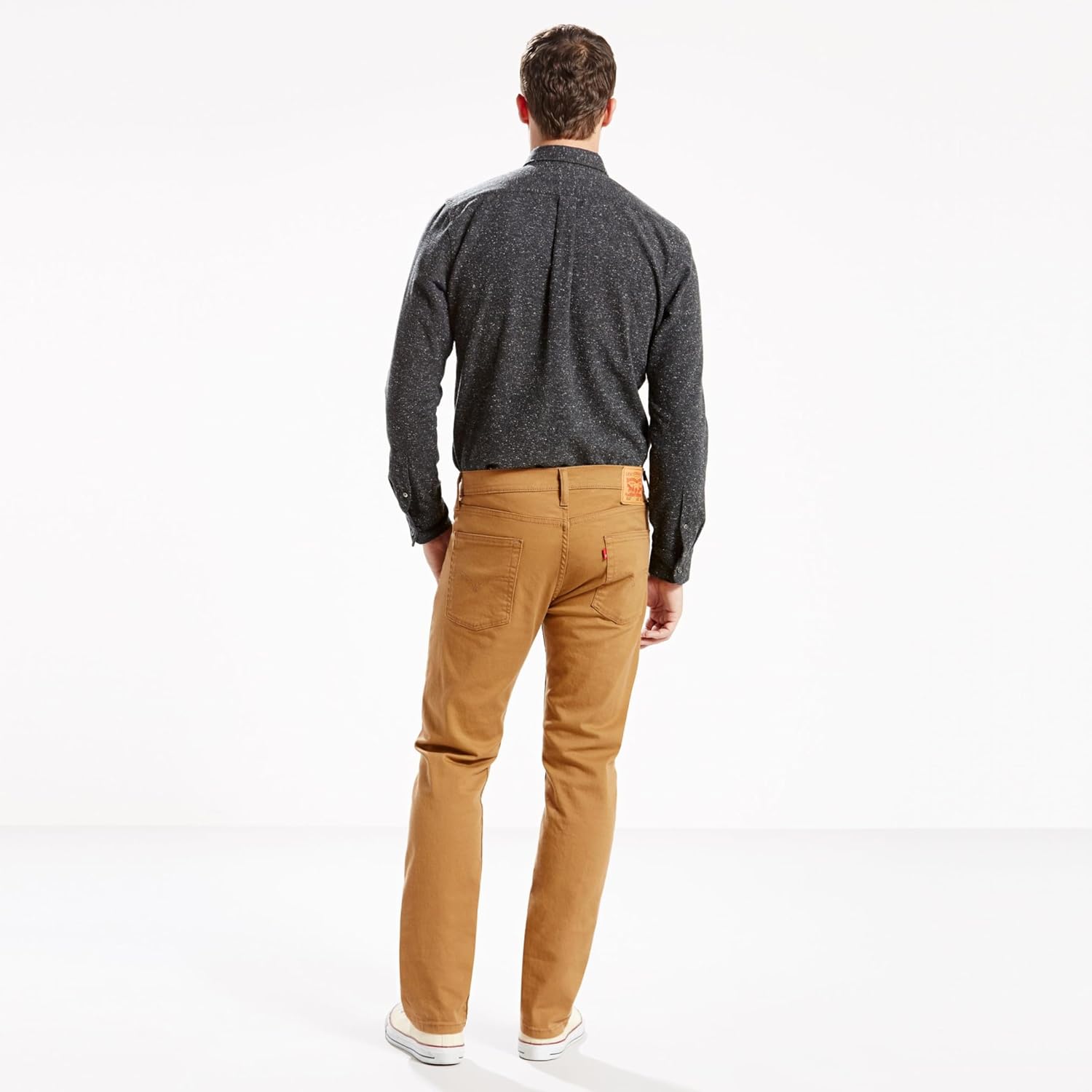 Detalle de Levi's 513™ Slim Straight – męskie jeansy o kroju slim straight