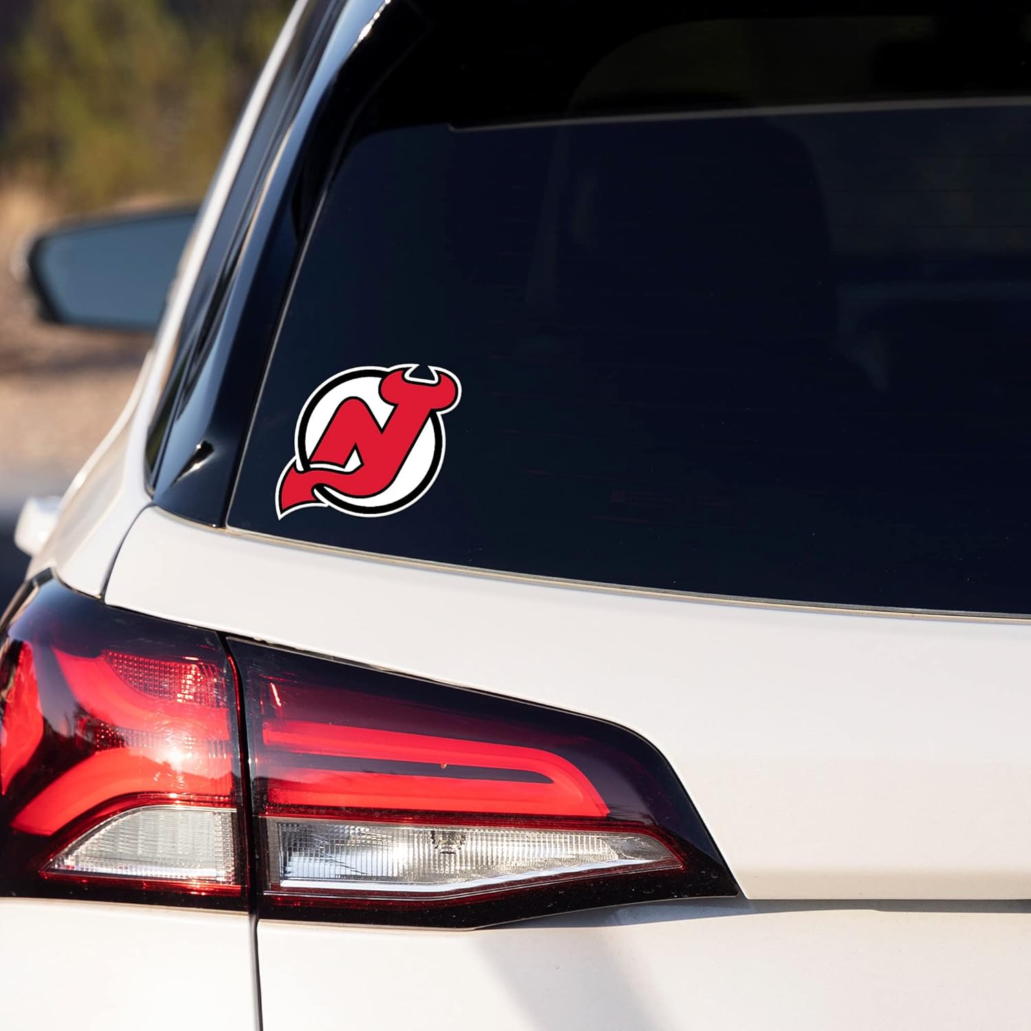 Detalle de Rico Industries NFL Retro 4x4 Decal (unisex-adult) — team logo vinyl sticker