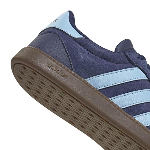 Detalle 2 de adidas Women's Breaknet Sleek Shoes, Dark Blue/Clear Sky/Gum5, 5.5 UK
