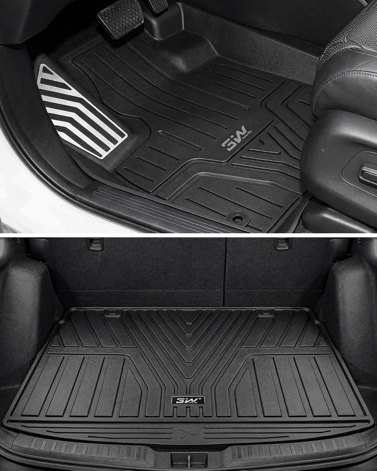 Thumbnail 4 de 3W Floor Mats & Cargo Liner for Honda CR-V (2023–2026, including Hybrid) – All‑Weather, Heavy‑Duty, Unscented