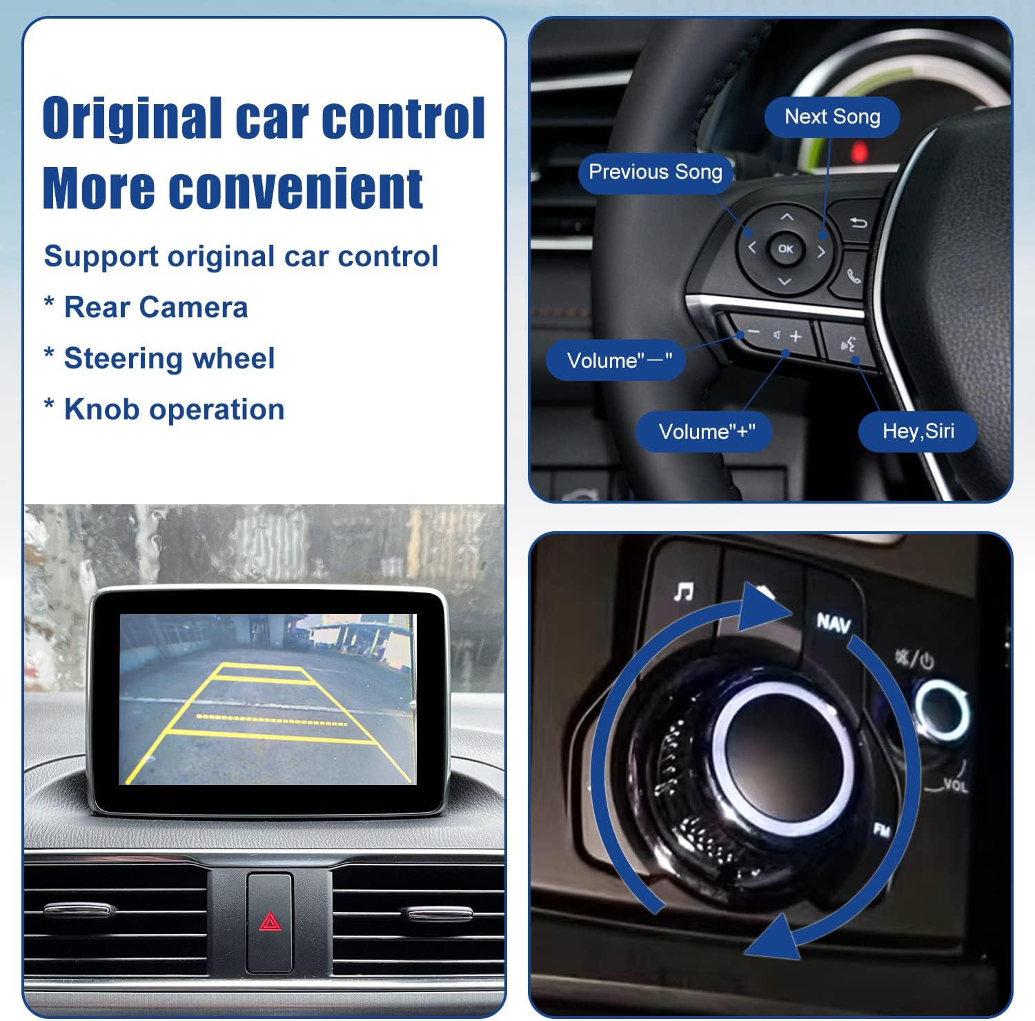 Thumbnail 6 de HMYC Mazda CarPlay retrofit kit hub TK78-66-9U0C