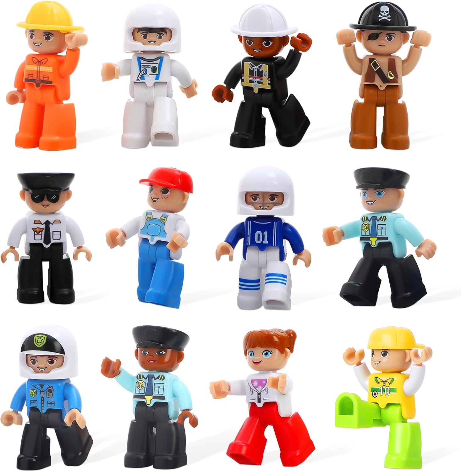 Detalle de Large Magnetic Figures 3 Inch Set
