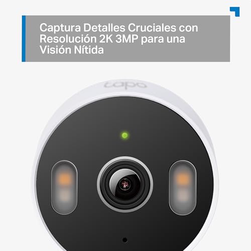 Thumbnail 4 de Tapo C113: Cámara inteligente 2K 3MP para interior y exterior con detección AI, visión nocturna en color y almacenamiento local/cloud