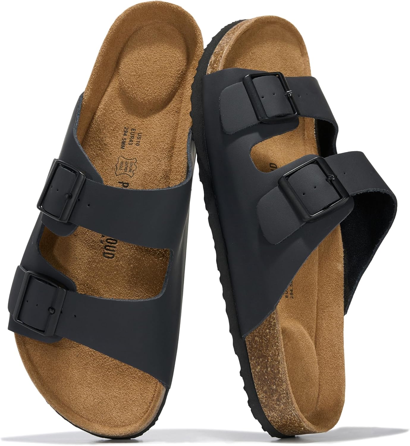 Detalle 2 de Project Cloud Heritage Sandal: 100% Genuine Leather Mens Sandals with Memory Foam Insole