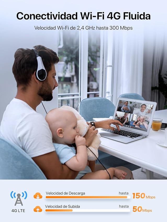 Thumbnail 5 de Tenda 4G06 Router 4G VoLTE 📶 Conecta 32 Dispositivos