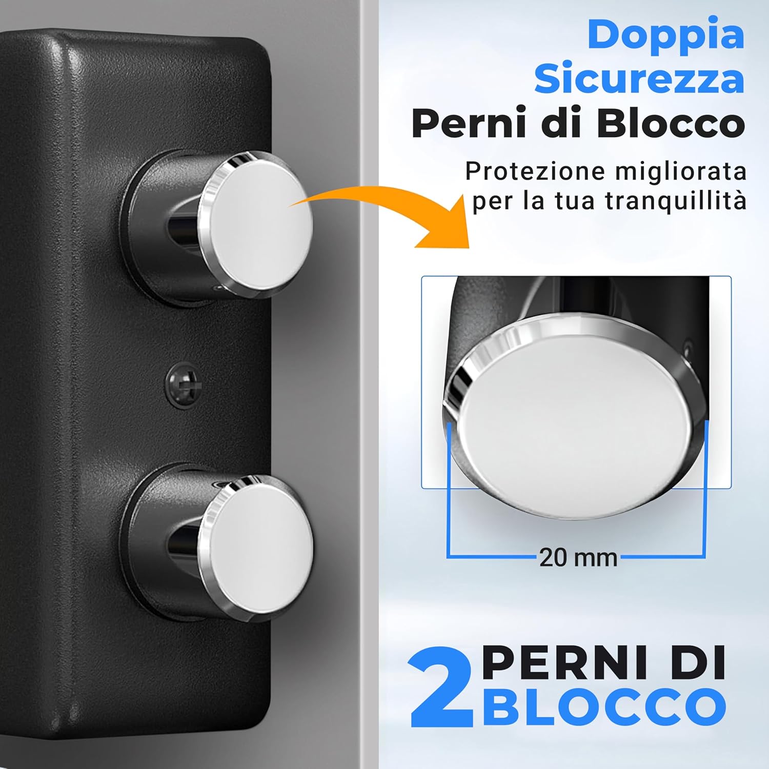 Thumbnail 5 de SereneLife Cassaforte Digitale Piccola 23x17 cm