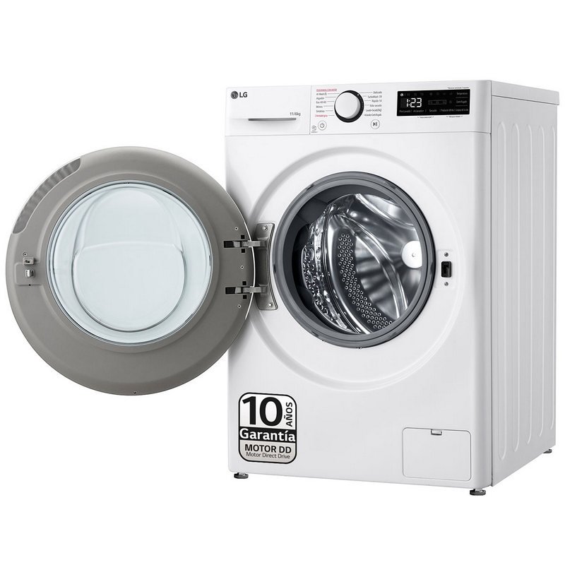 Thumbnail 1 de LG F4DR6011AGW lavasecadora 11kg/6kg