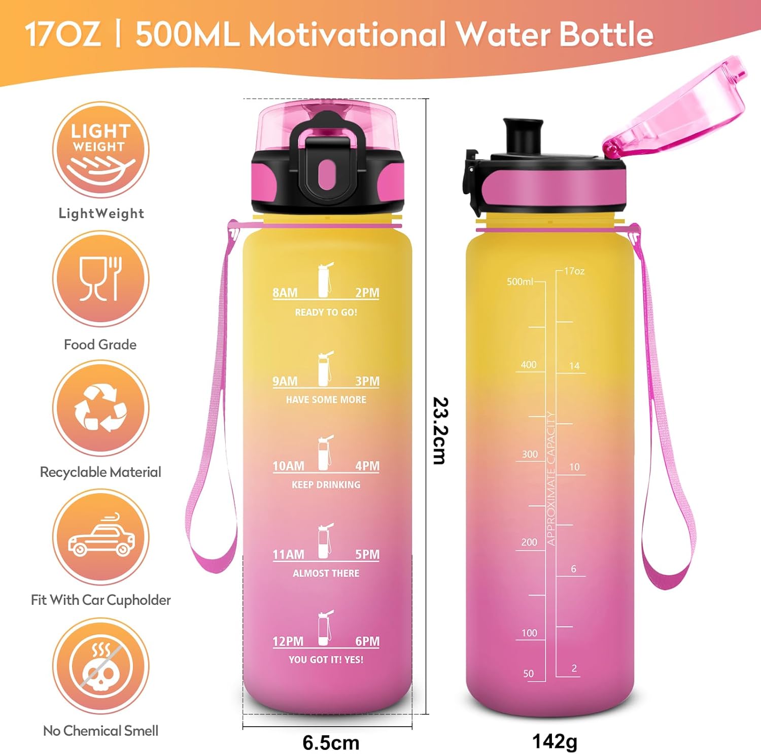 Thumbnail 4 de KollyKolla Botella de agua 500ml para niños