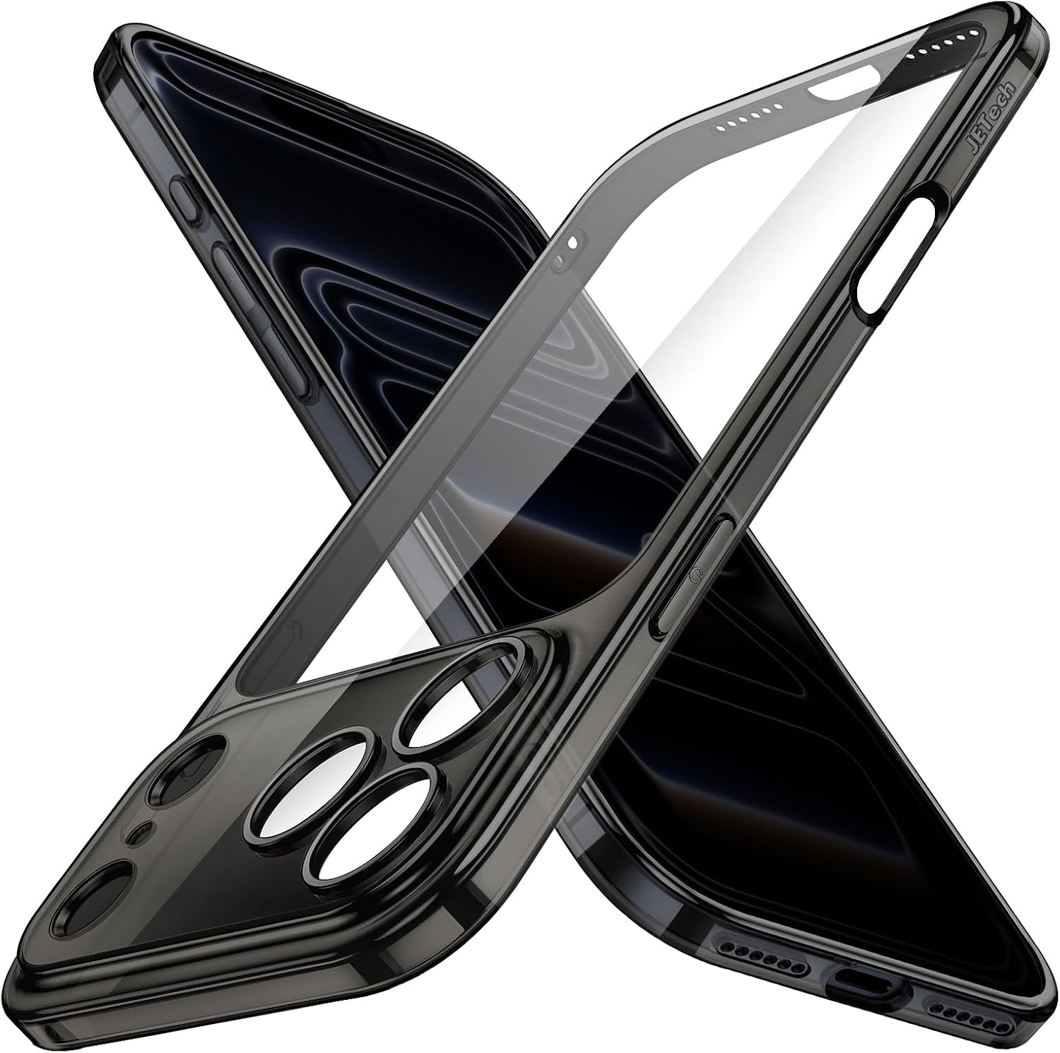 Thumbnail 6 de JETech Cover Slim Trasparente per iPhone 17 Pro Max da 6,9" con protezione completa per la fotocamera