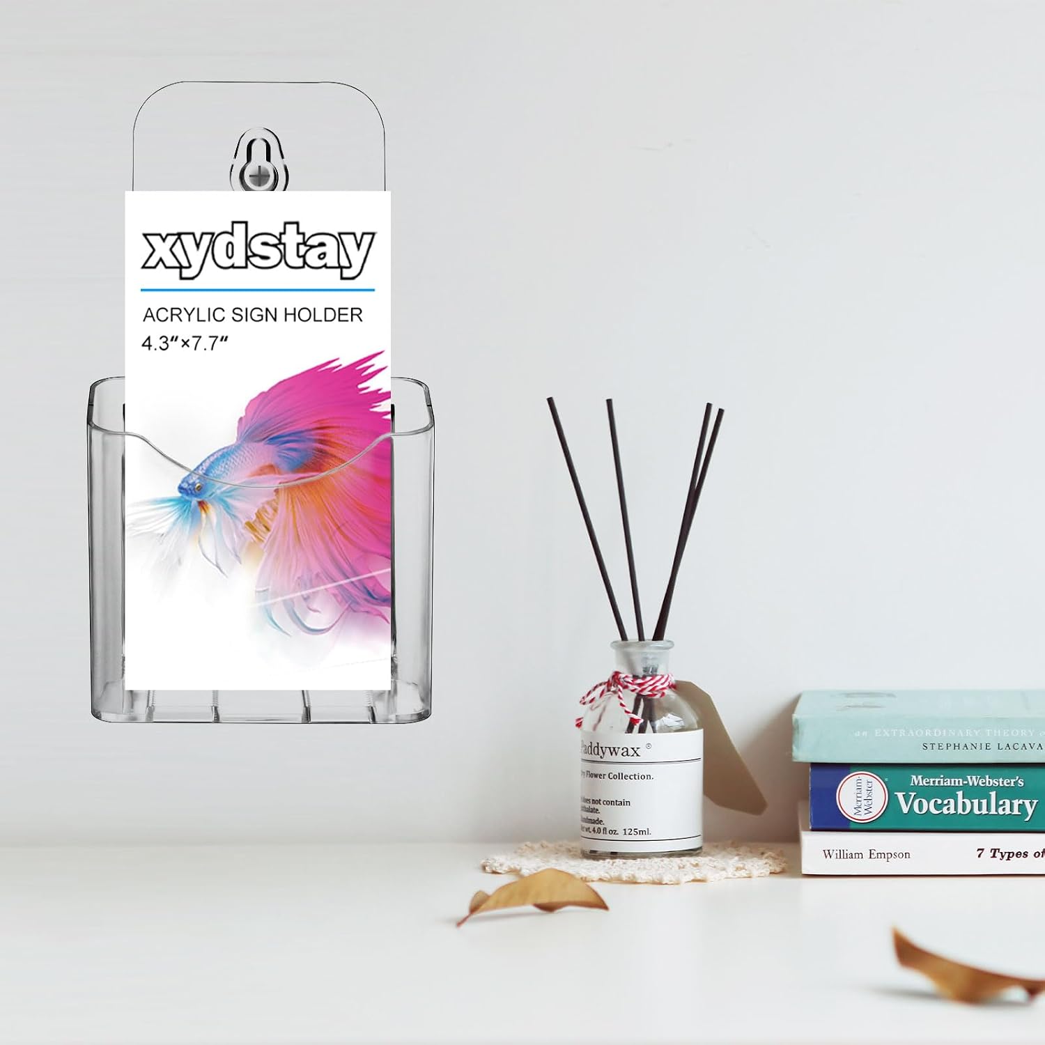 Thumbnail 4 de xydstay XYD-YKL-ZLJ12-1 Acrylic Brochure Holders, Clear 4-Inch, 12-Pack