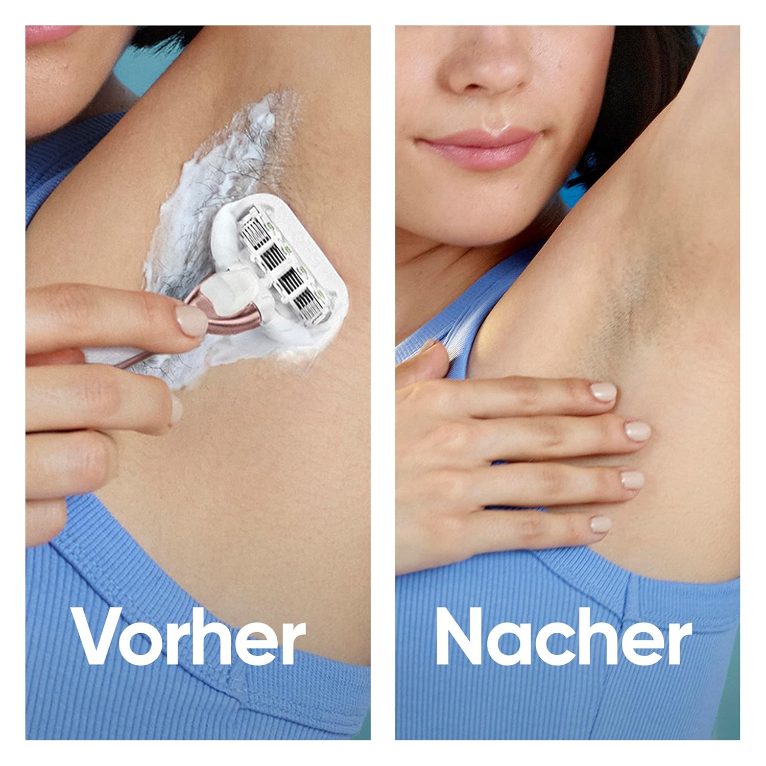 Thumbnail 6 de Gillette Venus Pro Smooth Sensitive Rasierklingen für Damenrasierer – 10 Original Ersatzklingen inkl. Reiseschutzkappe