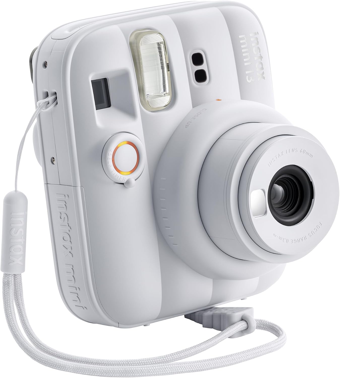 Detalle 1 de FUJIFILM instax mini 13 (16963137) Instant Film Camera, Clay White
