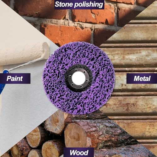 Thumbnail 6 de NuoDunco 5PCS Stripping Discs 115mm – Paint Rust Remover for Angle Grinders