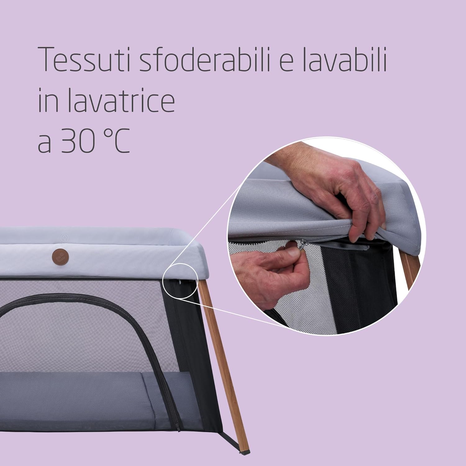 Thumbnail 4 de Maxi-Cosi Iris2: Lettino da viaggio 2 in 1 per neonato (0–3 anni), compatto, leggero e versatile