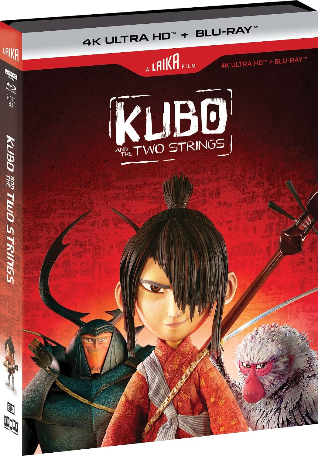 Detalle de 826663234909 Kubo and the Two Strings 4K Ultra HD + Blu-ray