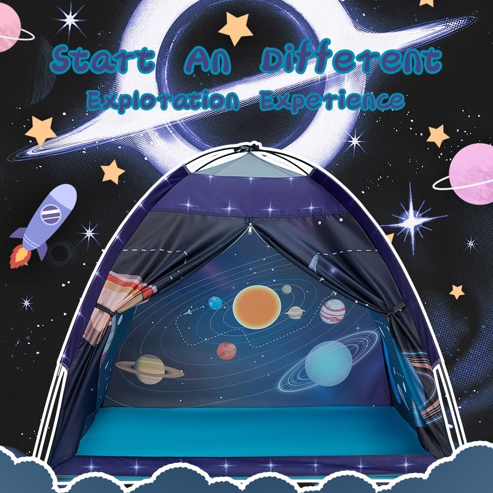 Detalle de Mnagant Space World Play Tent 47" dome for kids ⛺