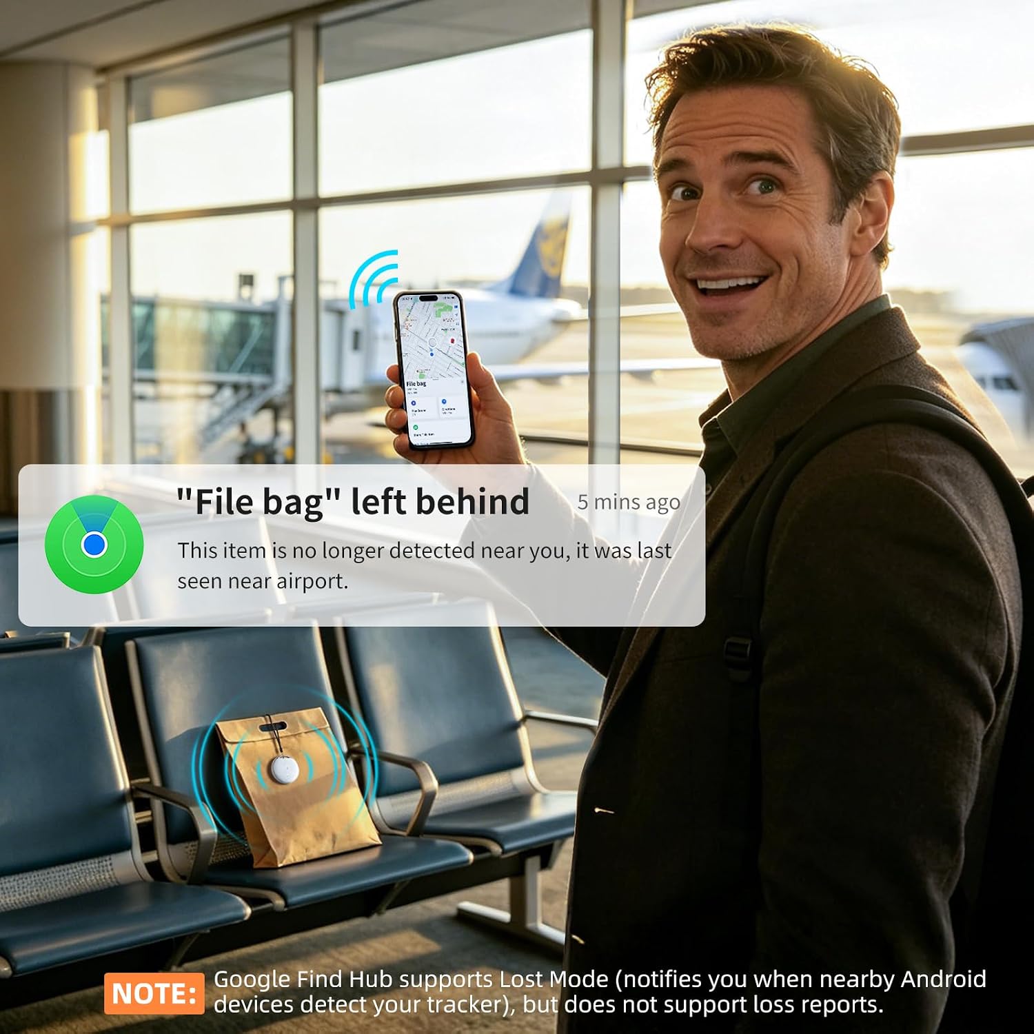 Detalle 1 de Air Tag for Android Smart Tags, 4-Pack